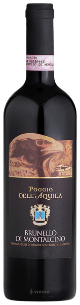 Poggio Dell'Aquila Brunello di Montalcino 2016