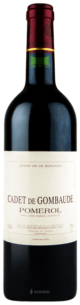 Ch?teau Gombaude-Guillot Cadet de Gombaude Pomerol 2015