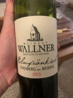 Weingut Wallner Reserve Blaufr?nkisch 2013