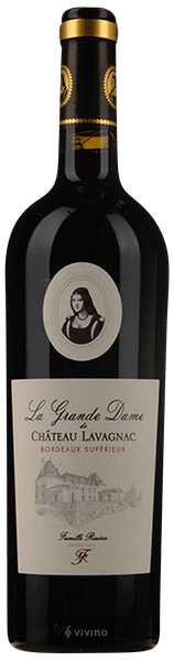 Ch?teau de Lavagnac La Grande Dame Bordeaux Sup?rieur 2015