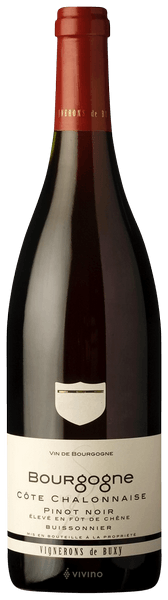 Vignerons de Buxy Bourgogne C?te Chalonnaise Pinot Noir 2019