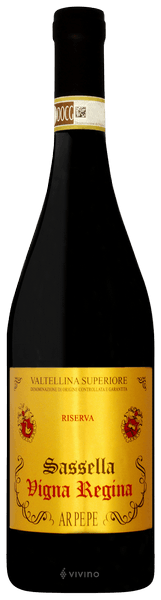 ARPEPE Sassella Vigna Regina Riserva 2009