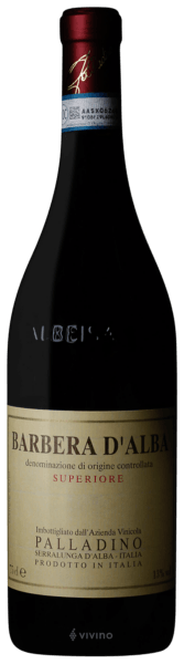 Palladino Barbera d'Alba Superiore 2018