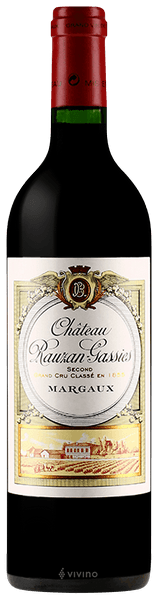 Ch?teau Rauzan-Gassies Margaux 2015