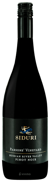 Siduri Parsons' Vineyard Pinot Noir 2015