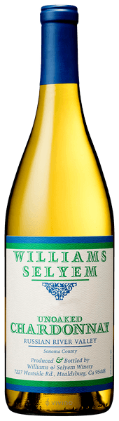 Williams Selyem Unoaked Chardonnay 2020