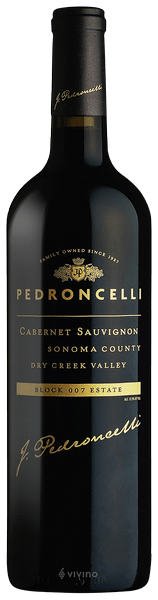 Pedroncelli Block 007 Cabernet Sauvignon 2018