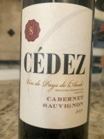C?dez Cabernet Sauvignon 2019