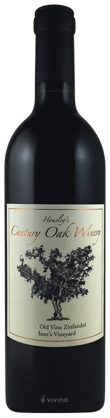 Housley's Century Oak Winery Inez's Vineyard Old Vine Zinfandel 2016