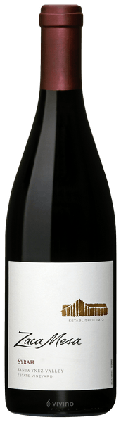 Zaca Mesa Syrah 2012