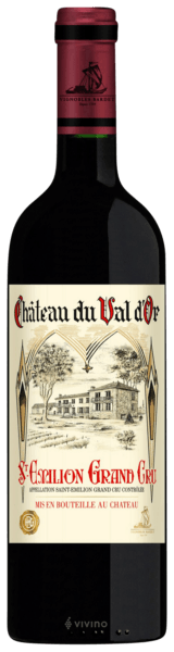 Ch?teau du Val d'Or Saint-?milion Grand Cru 2018