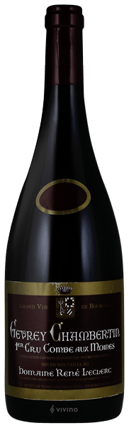 Domaine Ren? Leclerc Gevrey-Chambertin Premier Cru Combe aux Moines 2008
