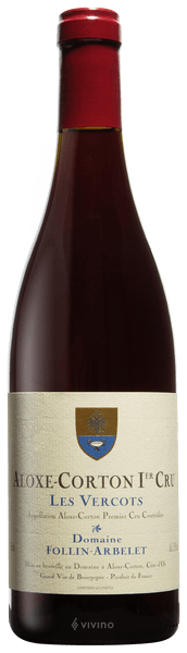 Domaine Follin-Arbelet Les Vercots Aloxe-Corton 1er Cru 2012