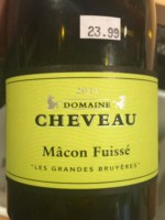 Domaine Cheveau M?con Fuiss? 'Les Grandes Bruy?res' 2018