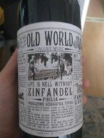 Old World Zinfandel 2020