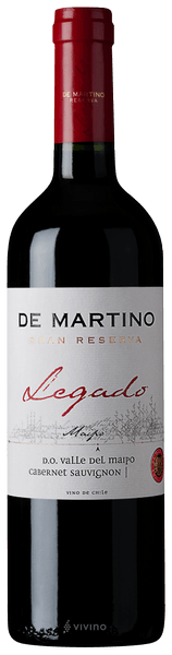 De Martino Legado Cabernet Sauvignon (Gran Reserva) 2020