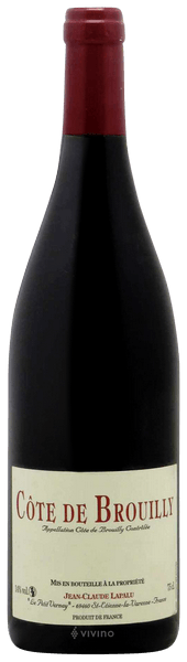 Jean-Claude Lapalu C?te de Brouilly 2020