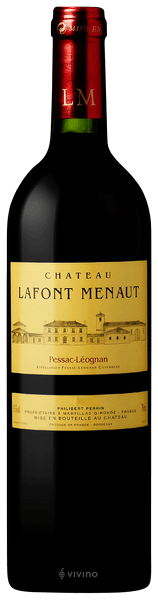 Ch?teau Lafont Menaut Pessac-Leognan 2019