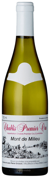 Jean-Pierre Grossot Chablis Premier Cru Mont de Milieu 2018