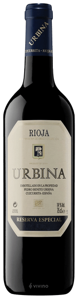 Bodegas Urbina Reserva Especial 2006