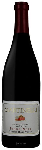 Martinelli Zio Tony Ranch Grace Nicole Pinot Noir 2009