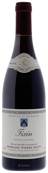 Domaine Pierre Gelin Fixin 2017
