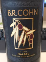 B.R. Cohn Malbec Olive Hill Estate Vineyards  2015