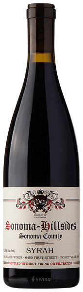 Pax Sonoma Hillsides Syrah 2018