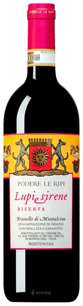 Podere le Ripi Lupi e Sirene Riserva 2015