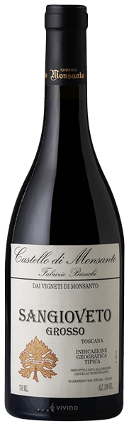 Castello di Monsanto Fabrizio Bianchi Sangioveto Grosso Toscana 2016