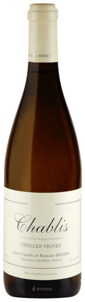 Jean-Claude et Romain Bessin-Tremblay Vieilles Vignes Chablis 2020