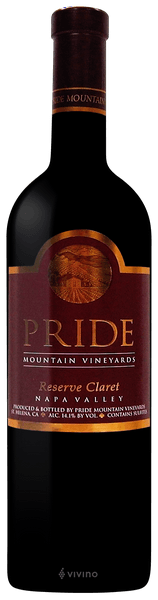 Pride Mountain Vineyards Reserve Claret 2018