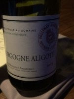 Domaine Marquis d'Angerville Bourgogne Aligot? 2015