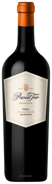 Pascual Toso Reserva Malbec (Barrancas Vineyards) 2019