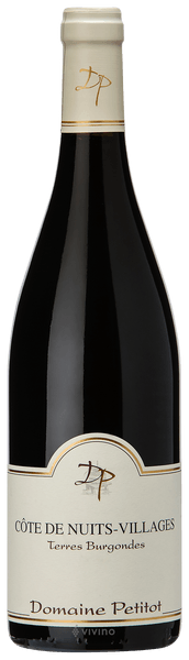 Petitot Jean Terres Burgondes C?t? de Nuits-Villages 2017