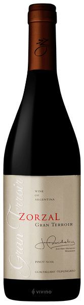 Zorzal Gran Terroir Pinot Noir 2018