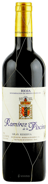 Ramirez de la Piscina Gran Reserva 2014