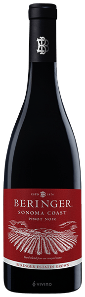 Beringer Sonoma Coast Pinot Noir 2018