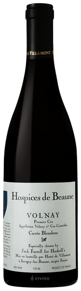 Hospices de Beaune Volnay Premier Cru Cuv?e Blondeau 2012