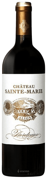 Ch?teau Sainte-Marie Alios Bordeaux 2018