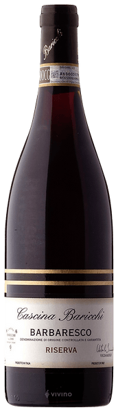 Cascina Baricchi Barbaresco Riserva 2004