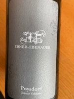 Ebner-Ebenauer Poysdorf Gr?ner Veltliner 2020