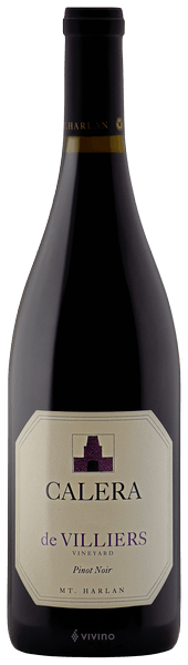 Calera Pinot Noir De Villiers Vineyard 2012
