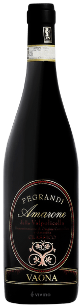 Vaona Pegrandi Amarone della Valpolicella Classico 2016