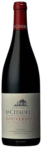 Domaine de la Citadelle Gouverneur Saint-Auban Luberon Rouge 2014