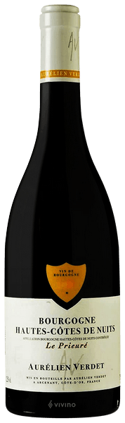 Aur?lien Verdet Le Prieur? Bourgogne Hautes-C?tes de Nuits Rouge 2016