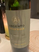 Argento Single Block Organic Vineyard Malbec 2017