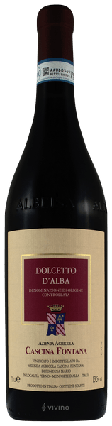 Cascina Fontana Dolcetto d'Alba 2018