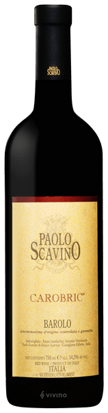 Paolo Scavino Barolo Carobric 2010