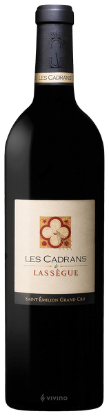 Ch?teau Lass?gue Les Cadrans de Lass?gue Saint-?milion Grand Cru 2018